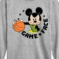 thumbnail image 3 of Disney - Game Face Basketball - Toddler & Youth Long Sleeve Graphic T-Shirt, 3 of 5