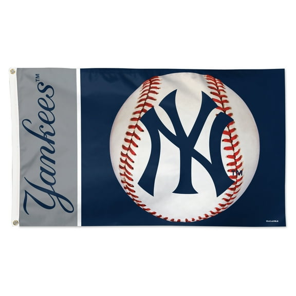 WinCraft New York Yankees 3' x 5' Baseball Deluxe Single-Sided Flag