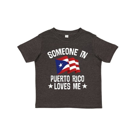 

Inktastic Someone in Puerto Rico Loves Me Gift Toddler Boy or Toddler Girl T-Shirt