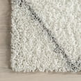 thumbnail image 5 of nuLOOM Shanna Shag Floral Print Transitional Area Rugs, White, 5 of 6