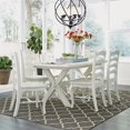thumbnail image 4 of Homestyles Seaside Lodge Wood Dining Table in Off White, 4 of 6