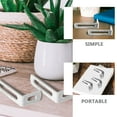 thumbnail image 4 of 100 Pcs Right Angle Shelf Brackets for Wood Shelves, Corner Support Brackets, Portable Holder Hardware, 4 of 6