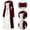 Red, variant on 2026 Halloween Costume Women's Corset Gothic Dress Suspenders Medieval Dresses Ladies Sleeveless Halloween Costume Victorian Clothes