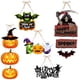 thumbnail image 3 of KAKOWELY piezas de decoración colgante de Halloween, letrero de puerta con temática de Halloween, diseño de escena de fiesta, accesorio, 3 of 5