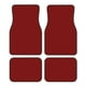 thumbnail image 1 of Fotbe Maroon Juego de 4 Tapetes para Auto con Estampado – Alfombrillas de Goma Reforzada, Diseño Antideslizante, Protección para Todo el Año – Vehículos, Autos, Camionetas y SUVs, 1 of 7