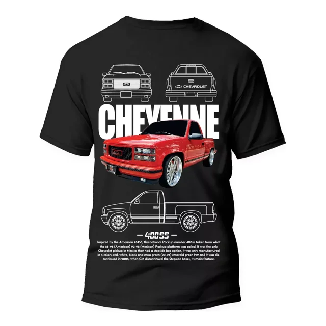 Playera Camioneta Chevrolet Cheyenne 400s Clásica