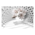 thumbnail image 3 of Tiptophomedecor 3D Illusion Wallpaper Wall Mural - Flowers In The Tunnel, 3 of 4