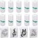 thumbnail image 1 of 10 rollos de papel térmico para recibos de 5,2 cm de ancho, blanco, sin BPA, autoadhesivo, cuadrado, para mini impresora térmica POS., 1 of 9