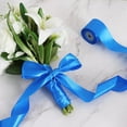 thumbnail image 5 of Highcool 2 Inch Yards Blue Satin Roll for Valentine' Day Crafts, Invitations, Floral Hair Bows, Sewing, Party, Wedding, Car Decorations, 5 of 7