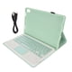 thumbnail image 1 of Funda con teclado desmontable y trackpad verde claro para Tab P11 Plus 2021, P11 2020, TB-J606F, TB-J606X y TB-J607F, 1 of 14