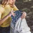 thumbnail image 5 of FORMRS 15-15.6 inch Laptop Sleeve Case Soft Carrying Quilted Computer Bag Cover, White Floral Pattern, 5 of 7