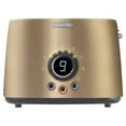thumbnail image 1 of Sencor STS-6056GD 2-Slice Premium Metallic Toaster with Digital Button and Toaster Rack (Gold), 1 of 4