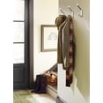 thumbnail image 3 of Amerock Emerge Contemporary Double Prong Satin Nickel Wall Hook, 3 of 9