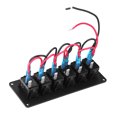 thumbnail image 2 of Rocker Switch Panel Aluminum Panel Label Stickers Waterproof Rocker Switch For, 2 of 8