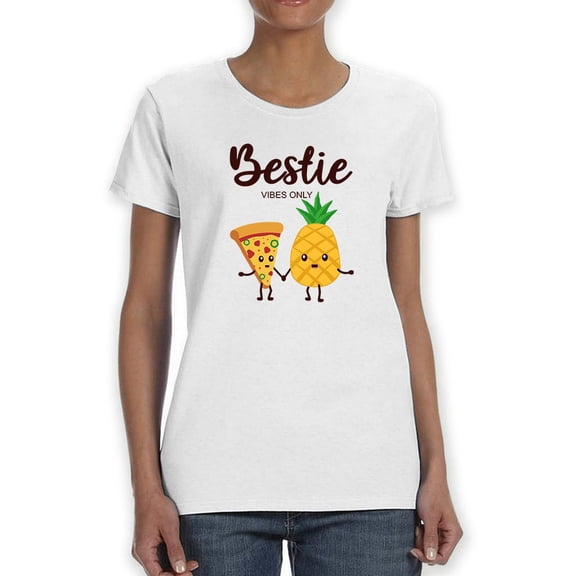 Bestie Vibes Only  T-Shirt Women -GoatDeals Designs, Female x-Large