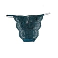 thumbnail image 2 of Victoria's Secret Micro Lace Shine Strap Cheekini/Cheeky Panty Color Dark Green Size X-Large NWT, 2 of 2