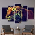 thumbnail image 5 of Tiger Art Canvas, Abstract Tiger Canvas Art, Abstract Poster, Geometric Animal Art Canvas, Animal Art Canvas, Big Cat Art Canvas, Canvas Wall Decor - Rolled Canvas, 5 of 9