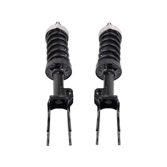 Front Strut and Coil Spring Assembly Set 2 Piece - Compatible with 2011 - 2018 Porsche Cayenne 2012 2013 2014 2015 2016 2017