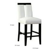 thumbnail image 5 of Luminar II Counter Height Chair, Black Finish, Set Of 2, 5 of 5