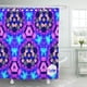 thumbnail image 1 of ABPHQTO Mano a rayas con motivos étnicos y tribales Líneas en zigzag Pinceladas y salpicaduras Cortina de ducha de baño 165x180 cm ABPHQTO PKNMT66x72Shower-9025, 1 of 2