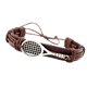 thumbnail image 5 of Brazalete de cuero trenzado tejido Brazalete de muñeca Hombres Mujeres Charm Sharpla Pulsera trenzada, 5 of 6