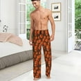 thumbnail image 4 of PISONIC Funny Mens Pajama Pants Lounge Men's Pajama Bottoms Soft Sleep Pants With Pockets Drawstring, 4 of 7