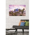 thumbnail image 2 of Cityscapes - Los Angeles, California Pastel Wall Poster, 22.375" x 34", 2 of 6