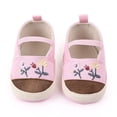thumbnail image 6 of ASFGIMUJ Baby Shoes Girl Size 12 Months-15 Months Solid Flower First Walkers Soft Sole Toddler Sneakers, 6 of 7