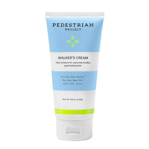 Pedestrian Project Walker's Cream Daily Foot Moisturizer, Vegan, 4oz