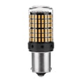 thumbnail image 1 of Bombilla de freno de coche 144SMD LED 1200LM 6000K Bombilla de freno de cola de lámpara de señal brillante 180 ángulo kusrkot Luz de bombilla de freno de coche, 1 of 8