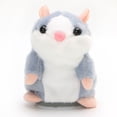 thumbnail image 2 of Cheers.US  Talking Hamster Toy,Cute Talking Nod Hamster Mouse Record Chat Pet Plush Toy Gift Exercise Hands-On Ability, Thinking and Brain Development for Kids, 2 of 11