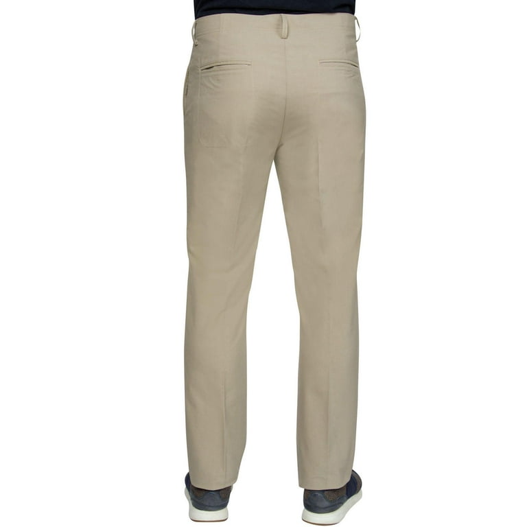 Greg Norman Men's Golf Performance Comfort Stretch Pant (Bamboo, 38x34)