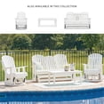 thumbnail image 6 of Signature Design by Ashley Hyland wave White Outdoor Glider Loveseat, 6 of 7