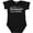 AB-Black, variant on Inktastic From Sacramento California in White Distressed Text Boys or Girls Baby Bodysuit