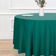 thumbnail image 2 of LAICAIW Round Tablecloth-108 Inch-Water Resistant Spill Proof Washable Polyester Table Cloth Decorative Fabric Table Cover for Dining Table, Buffet Parties and Camping, Green, 2 of 7