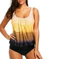 thumbnail image 2 of Mchoice Tankini Bathing Suits for Women Two Pieces Tummy Control Swimsuit Plus Size Swimwear, 2 of 4