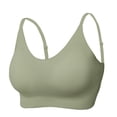 thumbnail image 2 of TEVEQ Bras for Women No Underwire Plus Size Bra Full Coverage Bra Sleep Bras Yoga Bralette Anti Sagging Bra T-Shirt Bra Smoothing Padded Bralette Senior Bras High Impact Workout Activewear Bra XS, 2 of 8