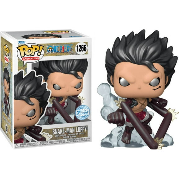 Funko Pop ONEPIECE : Snake-Man Luffy #1266 Vinyl Figure Special Exclusive w/Pop Protector