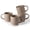 Cinnamon Brown, variant on Famiware Constellation 13 oz Stoneware Coffee Mug Set of 4, White