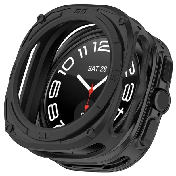 Semi Cubierta Ahuecada para Metal Elegante Realza tu Reloj Compatible con Smartwatch