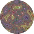 thumbnail image 1 of Slipmat Slip Mat Scratch Pad Felt for any 12" LP DJ Vinyl Turntable Record Player Custom Graphical - Psychedelic Nightmare, 1 of 1