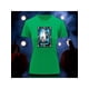thumbnail image 1 of Playera Blusa Con Impresion De Los Novios Alusivo A La Loteria Mexicana Dia De Muertos Tradicion Mexicana Color Verde Talla Chica Marca Emil SaEs, 1 of 4