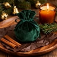 thumbnail image 2 of TOPTIE 20 PCS Round Bottom Drawstring Bags Wedding Favor Bags Velvet Jewelry Gift Pouches Bags, 2 of 6