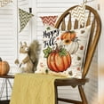thumbnail image 4 of Sm:)e Sunflower Maple Leaves Pumpkin Fall Pillow Covers 18x18 Inch Set of 2, Cushion Covers for Sofa Seasonal Home Decor, 4 of 7