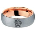 thumbnail image 2 of Hammered Gray Ring Women Gamer Tungsten Gifts Engagement Big Sister Gift Friend Mom Men, 2 of 7