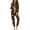 Black and Brown - Owl Pumpkin, variant on DISNIMO Pajama Set for Women Butterfly Print Long Sleeve Sleepwear Button Down Pjs Soft 2 Piece Lounge Sets V Neck Casual Nightwear with Long Pajama Sets