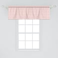 thumbnail image 2 of Ambesonne Abstract Window Valance, Medieval Inspired Forms, 54" X 18", Rose and Blush, 2 of 3