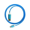 thumbnail image 4 of Cable USB tipo C de carga rápida LED de 100 cm para Galaxy S22, S20, S21, S10 y S23 (nuevo Q9B0), 4 of 7