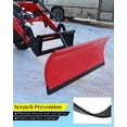 thumbnail image 6 of 48 x 4 x 0.75 Inch Black Polyurethane Snow Plow Cutting Edge, Heavy Duty Replacement Blade, 6 of 6