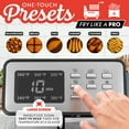 thumbnail image 2 of Gourmia 3.2 Qt Countertop Deep Fryer with Adjustable 280–380°F Control and Digital Display, 2 of 10